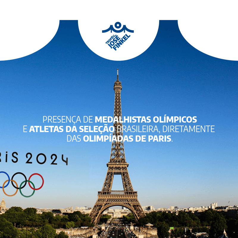 Presença de medalhistas olímpicos e atletas da seleção brasileira, diretamente das Olimpíadas de Paris 2024.